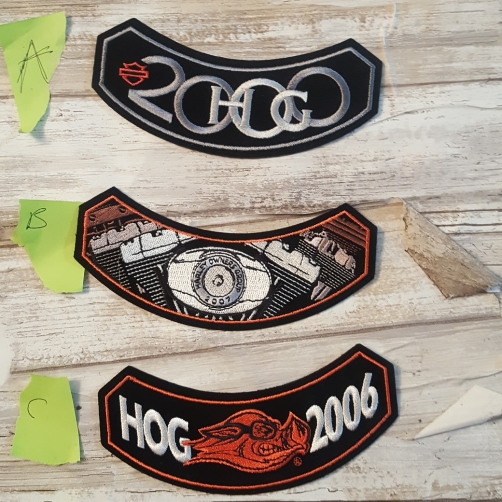HARLEY DAVIDSON PATCHES